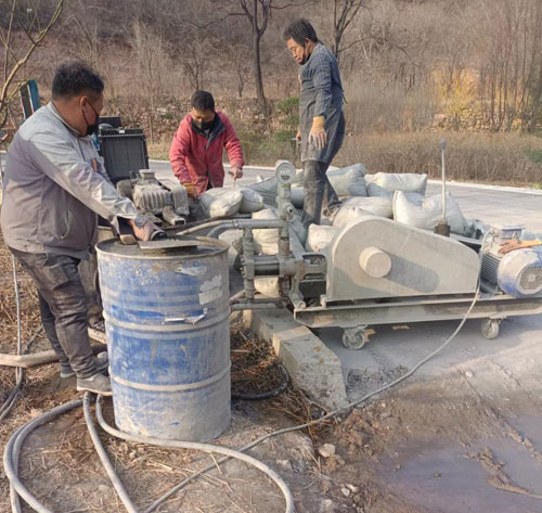 永清路面下沉注浆